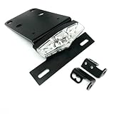 Für Kawasaki Für KLX 250SF Für KLX 250S Für KLX300SM Schwanz Ordentlich Kennzeichen Halter Bremslicht Kennzeichenhalter(White)