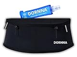 DORNNA Skinny W1 - Laufgürtel mit Trinkflasche 250ml,...