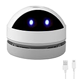 YasJess Tischstaubsauger,Tragbar Kabellos Mini Staubsauger USB Wiederaufladbar 360° Drehbar Mini Handstaubsauger für Schule, Haushalt, Büro und Auto