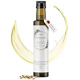 Weizenkeimöl von Nordic Pure | Kaltgepresst mit Spermidin und viel Vitamin E | Weizenkeime mechanisch gepresst (250 ml)