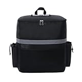 Morbuy Multifunktionale Kühltasche 35L Lunchtasche, Langlebige Kühltasche Faltbar Kühltaschen für Reisen, Strand, Reise, BBQ, Camping (35L,Schwarz)