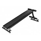 Trainingsbank Hantelbank Bauchtrainingsbank Schrägbank Multifunktional Krafttraining Fitness Zuhause Kraft schwarz
