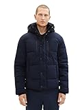 TOM TAILOR Herren 1037346 Winterjacke mit Abnehmbarer...