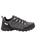 Jack Wolfskin Herren Refugio Texapore Low M Walking-Schuhe, Grey / Black, 44 EU