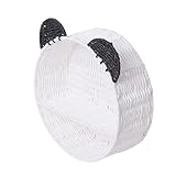 LUJIYY Rattan-Regal für kleine Pflanzen, Hängekorb, Bücherregal, Heimdekor, Rattan, Schweberegal