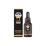 lmoncom Honig Augentropfen 15ml mit Hyaluron für Trockene Augen und gegen Augenermüdung Natürliche Augenpflege