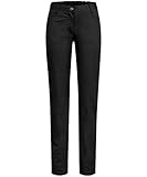 GREIFF Größe 44 Gastro Moda Damen Cuisine Basic 5-Pocket-Hose Regular Fit Schwarz Modell 5319