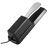 HANABASS Sustain Pedal für Keyboard Leichtes Klavierpedal Robustes Sustainpedal Tragbar Geeignet für Digitalpiano Elektronische Tasteninstrumente