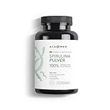 Algomed Spirulina Pulver, 100% Spirulina Platensis, 125 Gramm, ohne Konservierungsstoffe und Farbstoffe