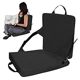 Générique Stadionstuhl, Trippensessel mit Rücken – Sitzkissen des Stadions – tragbares Bodenkissen für Baseball-Spiele, Konzerte beim Camping, Reisen