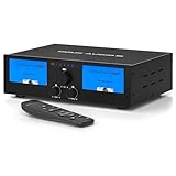DoukAudio HIFI 300W 2/4-K Digital Verstärker: Verstärker Lautsprecher Selector für Eversolo DMP-A6, mit VU-Meter & Fernbedienung