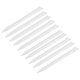 3DS XL Stylus Pen 10pcs Ersatz Touchscreen Stylus Set für Neue 3DS XL -Konsole tragbar und leichtes Schwarz (Weiß)