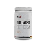 Kollagen Pulver Fortigel® mit Vitamin C 500 g - 50 Portionen | MST® Nutrition - MADE IN GERMANY | Bioactive Collagen Peptides® BCP® (500, Grüner Apfel)