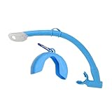 Schwimmschnorchel für Rundenschwimmen, Schnorcheln zum Schwimmen Schnorcheln | Atemschlauch für Tauchen – Silikon für trockene und nasse , Tauch-Trainingsausrüstung für Adu