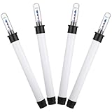 jojofuny 4 Stück Wasserstandsanzeiger für Blumentöpfe aus Langlebigem Kunststoff Sonnentolerant mit Klarer Skala Wassermangelwarnung für Topfpflanzen Im Innen und Außenbereich