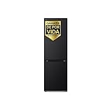 LG GBV3100CEP Kühlschrank Kombi, No Frost, 1,86 m Höhe, 374 l Fassungsvermögen, DoorCooling+, Fresh Converter-Schublade, Serie 300, C-Klassifizierung, Smart Diagnose, Edelstahl Graphit