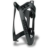 SKS GERMANY TOPCAGE BLACK Flaschenhalter für Fahrräder (Fahrradzubehör aus hochfestem & leichtem Kunststoff, verstellbarer Anschlag, variable Fanghaken für sichere Arretierung), schwarz