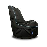 Bruni Cockpit – schwarzer Gaming-Sitzsack zum Zocken mit...