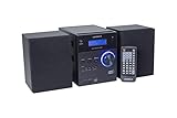 UNIVERSUM Stereoanlage mit CD, DAB+, UKW Radio, Bluetooth, AUX In und USB MS 300-21 Black