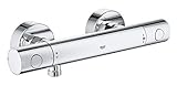 GROHE Precision Get - Thermostat- Brausebatterie (wassersparend, ergonomischer Metallgriff, Sicherheitssperre bei 38°C, langlebig), chrom, 34773000