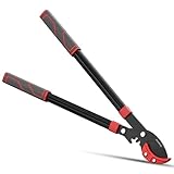 JiveSnip Gartenschere, Robust, Astschere mit Getriebe, SK5-Klingen mit Teflonbeschichtung, Griffe aus Aluminiumlegierung
