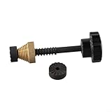 Opatiny Wasserhahn-Rücksitzer, Stahlkonstruktion, 105 mm, mit Gewindeführung, 2 Schneider für Waschbecken, Badewanne, Auslaufreparatur, Entfernung und Wiedereinsetzen (1 Stück)