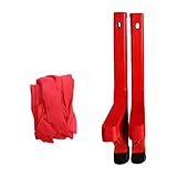 JISADER Holzstelzen, Balancierstelzen, Hochwertiges Zubehör für Volkstänze, Kinderspielzeug, Steppspielzeug, Länge 45 cm