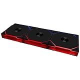 Lian Li UNI FAN TL Wireless PC Lüfter 120mm RGB – 3er Pack Gaming PC Lüfter Schwarz | PWM Lüfter - 26 ARGB LEDs - bis 2.600 U/min - Stecksystem - hoher Airflow - Vibrationsarm - Leise