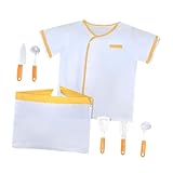 MERIGLARE Kinder Koch Kostüm Kinder Koch Rollenspiel Set für 3 + Jahre Alt