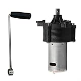 HavenDomicile DC Generator Windkraft Handkurbel Hydraulisch 12V 24V Generator Motor mit Griff Test Kit für Stromversorgung Bildungsprojekte