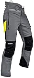 Pfanner Ventilation Schnittschutzhose, Typ A 2.5 (DE/NL/SE/PL, Alphanumerisch, L, Regular, Kurz, Grau)