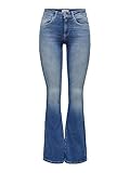 ONLY Damen Onlblush Life Mid Flared Bb Rea1319 Noos Jeans,...