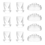 Wezalget Milchpumpen-Zubehör, Milchpumpen Ersatzteile, Tragbarer Ersatz Für Unterwegs Reisen Zuhause Arbeitsplatz Spülmaschinenfest