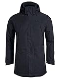 VAUDE Herren Jacke Idris Wool Parka, black, M, 41562