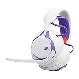JBL Quantum 650 Kabelloses Bluetooth-Gaming-Headset mit JBL Quantum Raumsound, Noise-Cancelling-Mikrofon, USB-C-Kabel, 45-Stunden-Akku, austauschbaren Teilen & Multi-Plattform-Kompatibilität, Weiß