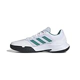 Adidas Herren Gamecourt 2.0 Tennis Shoes, FTWR White/Pure Teal/core Black, 46 EU
