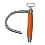 F Fityle 60cm Länge Bilgenpumpe Manuell Bilgepumpe mit, Handlenzpumpe für Boot Kanu, Orange