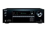 Onkyo TX-SR393DAB 5.2-Kanal AV Receiver (Bluetooth, DTS:X, Hi-Res, Dolby Atmos, DAB+), Schwarz