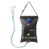 Stronrive 15L Camping Duschsack Tragbare Campingdusche Solar Mit Duschkopf Schlauch Tragbare Camping Dusche Set Solar Camping Duschtasche, Reisedusche Für Outdoor Camping Gartendusche