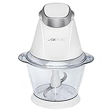 Clatronic MZ 3579 Multizerkleinerer, 2 in 1 Multizerkleinerer und Ice Crusher in Einem, 250 Watt, weiß