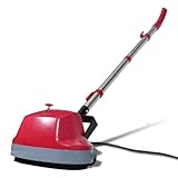 Gecheer 5 in 1 Doppelkopf Bohnermaschine Polierer,180 W Profi Staubsauger Poliermaschine