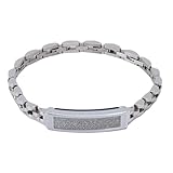 Dpofirs Smart Health Armband, Fitness Tracker Herzfrequenzmonitor Schlaf Tracker Schrittzähler Kalorien Schrittzähler Aktivität Tracker Gesundheit Armband für Frauen Damen Damen (Silver)