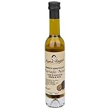 Trüffelöl mit echtem Trüffel Mama Angioli 100ml. Aus nativem Olivenöl extra vergin Für Saucen und zum Verfeinern von Gerichten mit extra Trüffel Scheibe Für Vegane und Glutenfreie Gericht geeignet