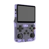 R36S Retro Handheld Videospielkonsole Linux System 3,5 Zoll IPS Bildschirm 128G Pocket Portable Games 64GB Video Player