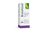Bronchicum Thymian Hustensaft/Pflanzlicher Hustenlöser geeignet für Säuglinge/Erkältungssaft zur Schleimlösung bei Husten und akuter Bronchitis / 200 ml