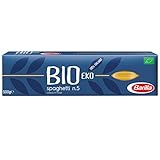 Barilla Bio - Spaghetti n.5 aus Hartweizen aus biologischem Anbau - 500 g (Packung mit 5)