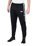 JAKO Unisex Trainingshose Active Hose, Schwarz/Weiß, M EU