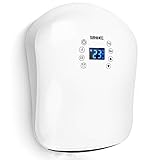 Duronic BFH20 Konvektor | Kleine Wärmewellen Heizung mit 2000 W | Heizlüfter für die Wandmontage | Heizgerät mit Timer Funktion | Heizkörper mit Kälte Sensoren | Personalisierte Einstellungen