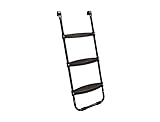 North Trampoline Leiter, praktisches Trampolin-Zubehör, 3 breite Stufen, sicher, stabil, witterungsbeständig (Modell 2019)