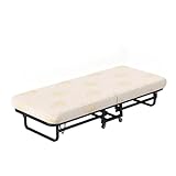 ZENGXJYCQINGJIANG Feldbetten Klappbett for den Heimgebrauch, Hotel, Mittagsschlaf, Kindermädchen for Erwachsene, Begleiter, Miethaus, einfach Camping(XXL)